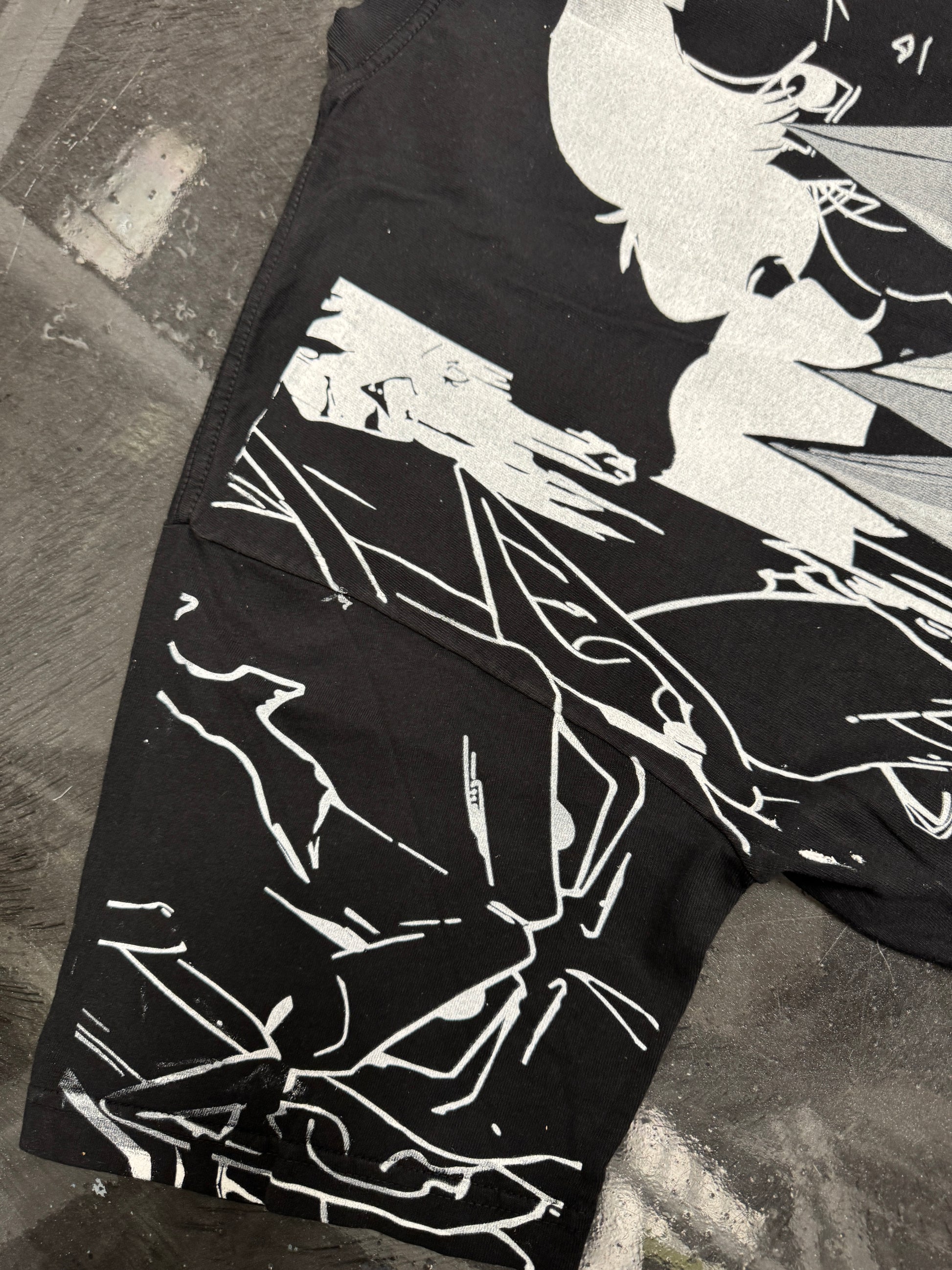 Black - Gohan mega print pink)