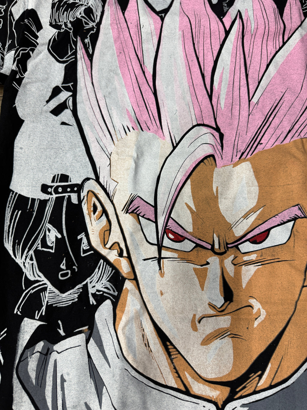 Black - Gohan mega print pink)