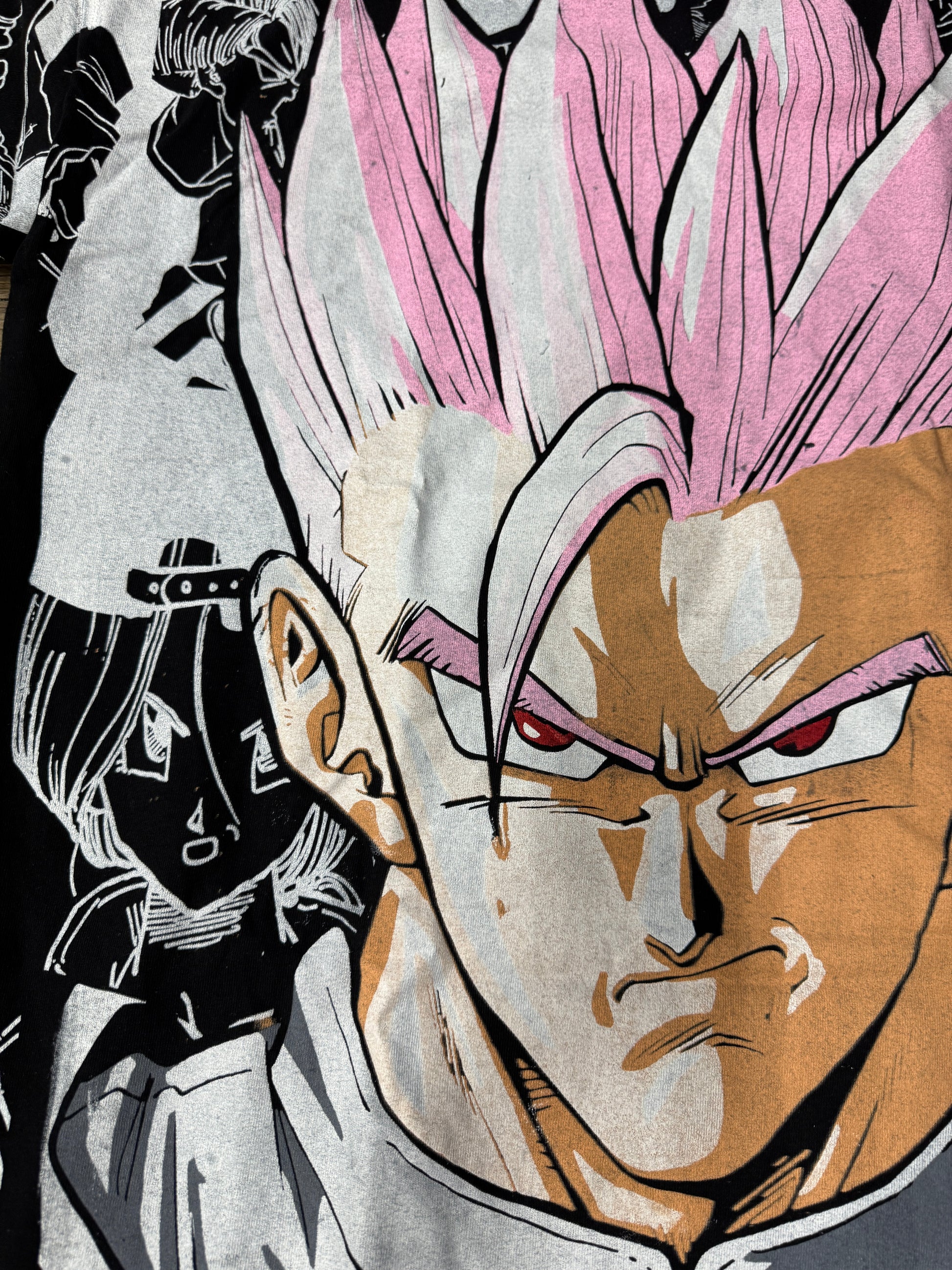 Black - Gohan mega print pink)