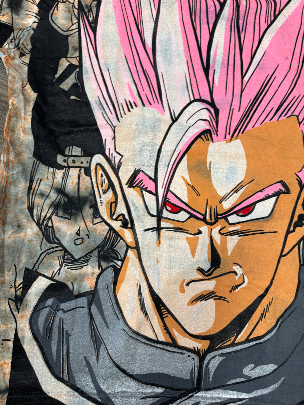 Orange tye dye - Gohan megaprint (pink)