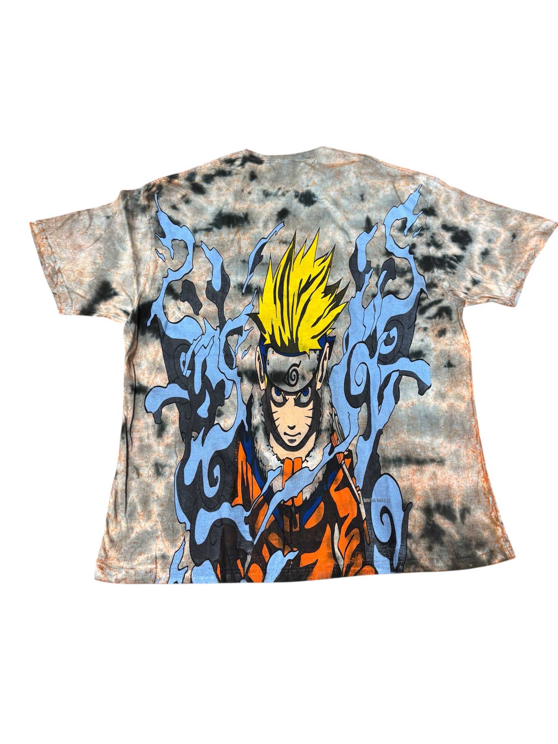 Orange & blue tye dye- Naruto (variant)