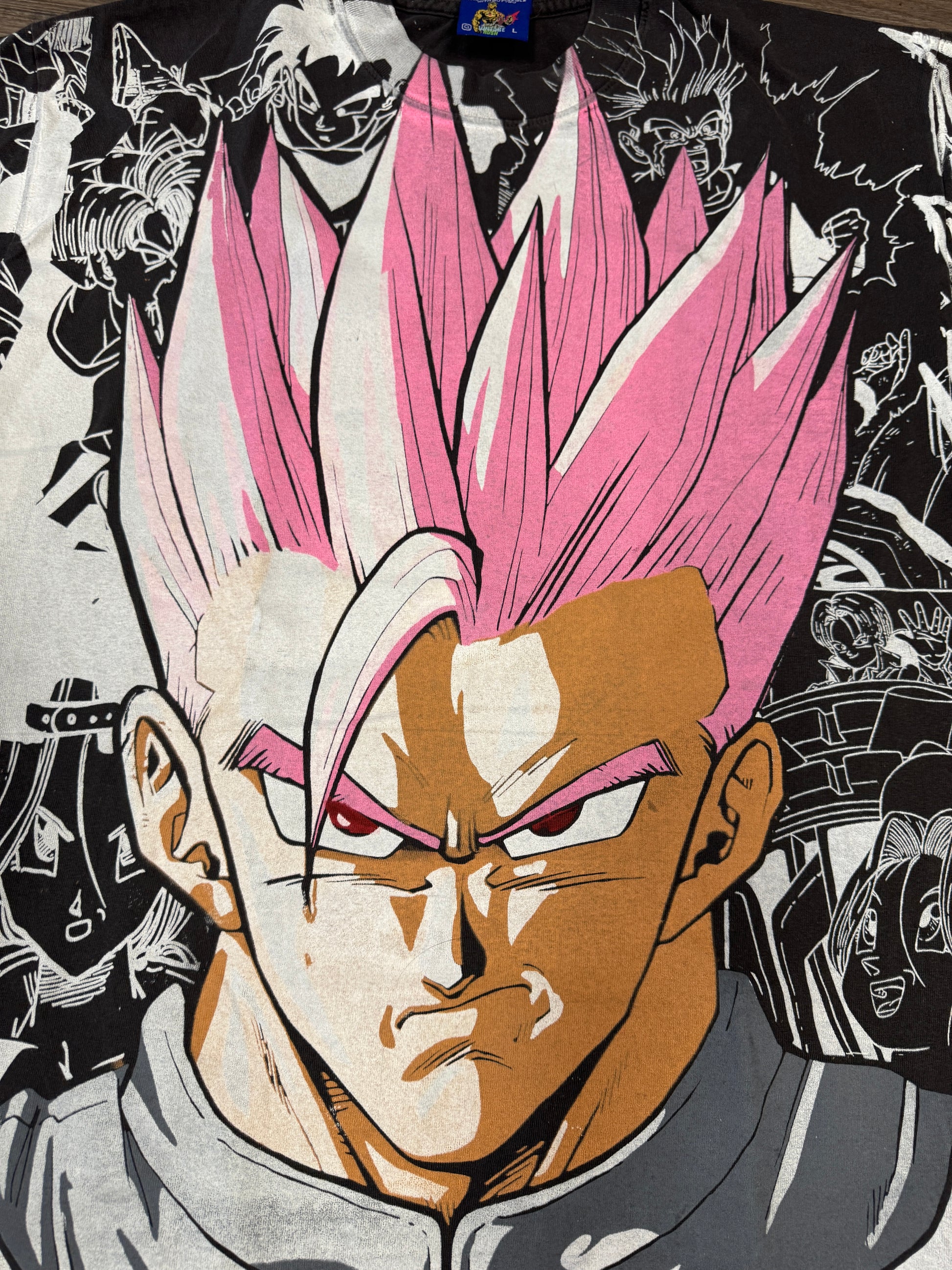 Faded - Gohan megaprint (pink)