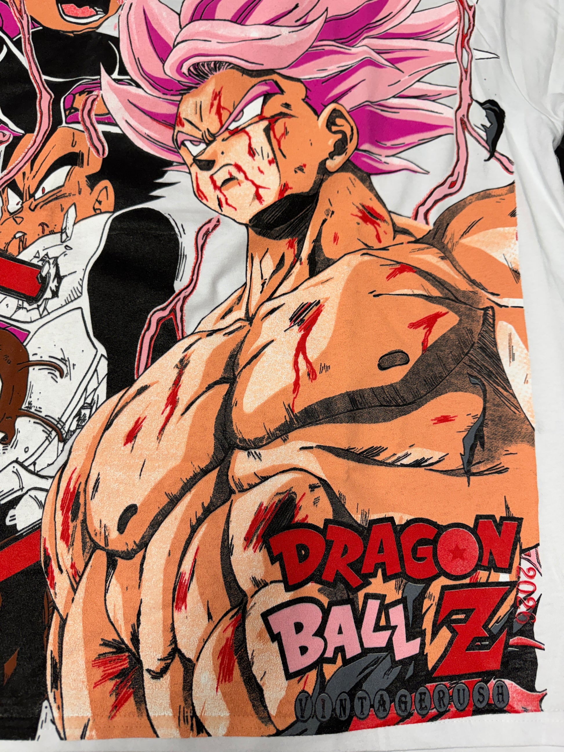 White - Goku namike 2 (pink)