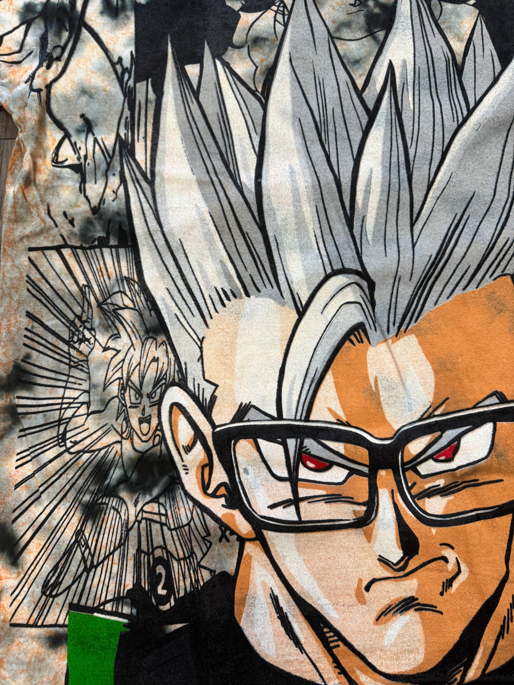 Orange & blue tye dye - Gohan glasses