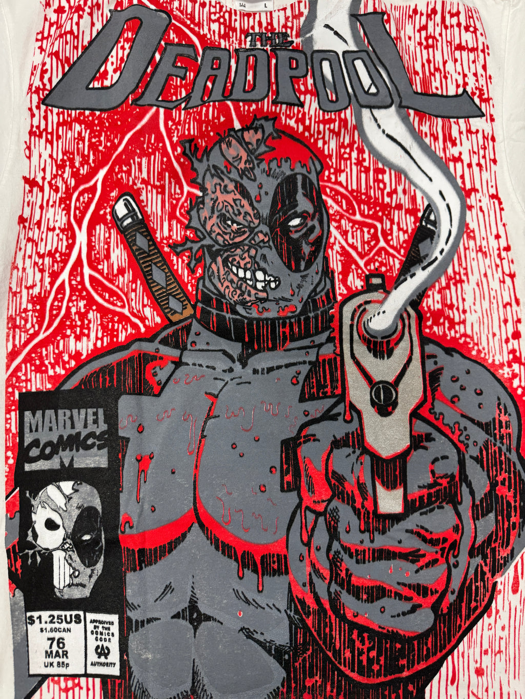 White - Blood rain Deadpool