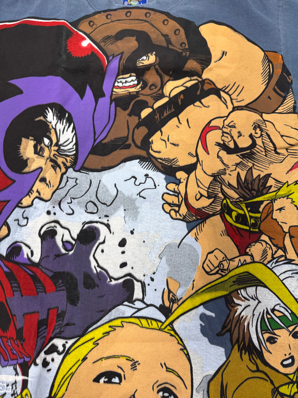 Faded blue- magneto vs x-men