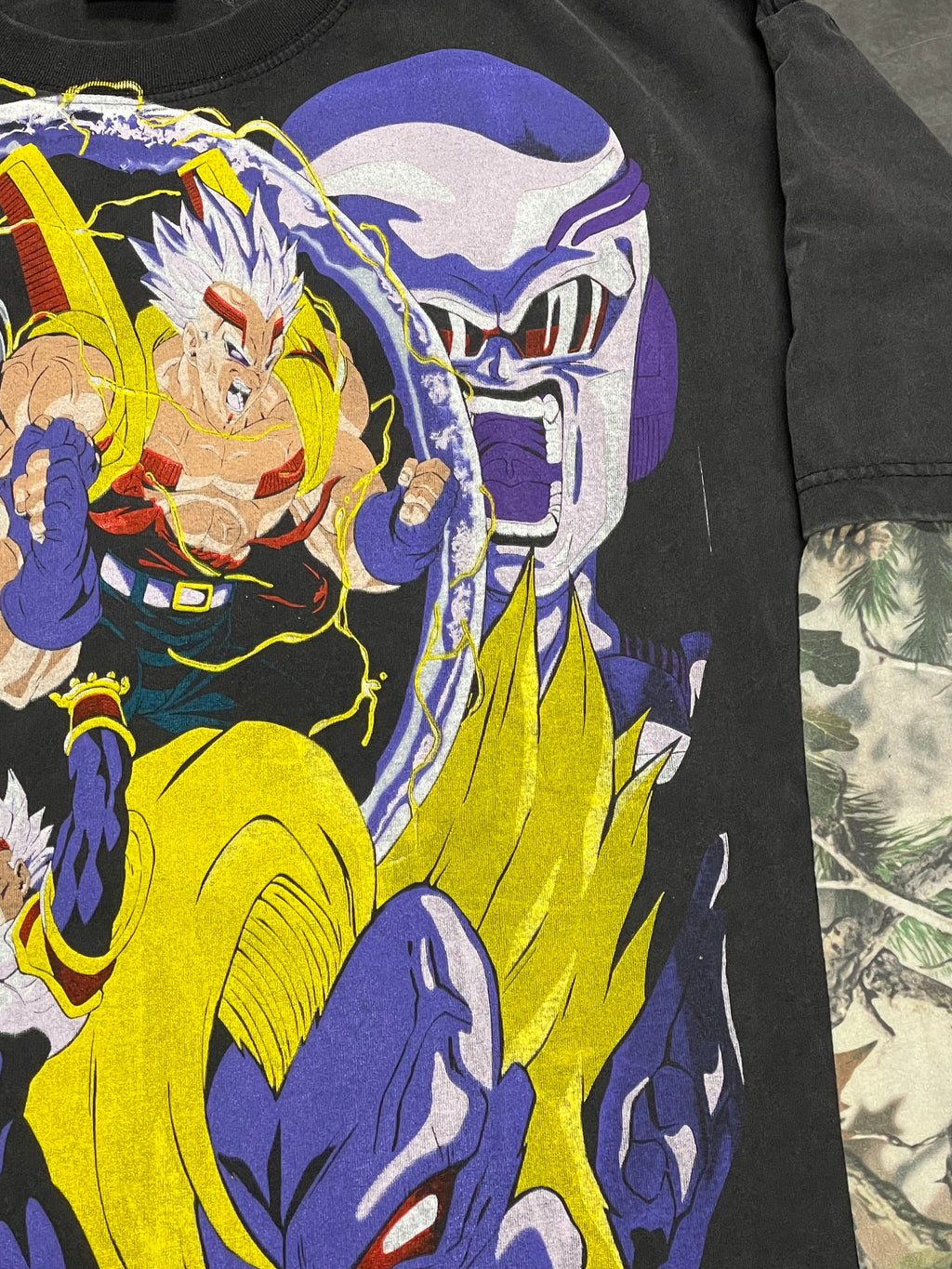 Faded/green forest long sleeve - Baby Vegeta GT
