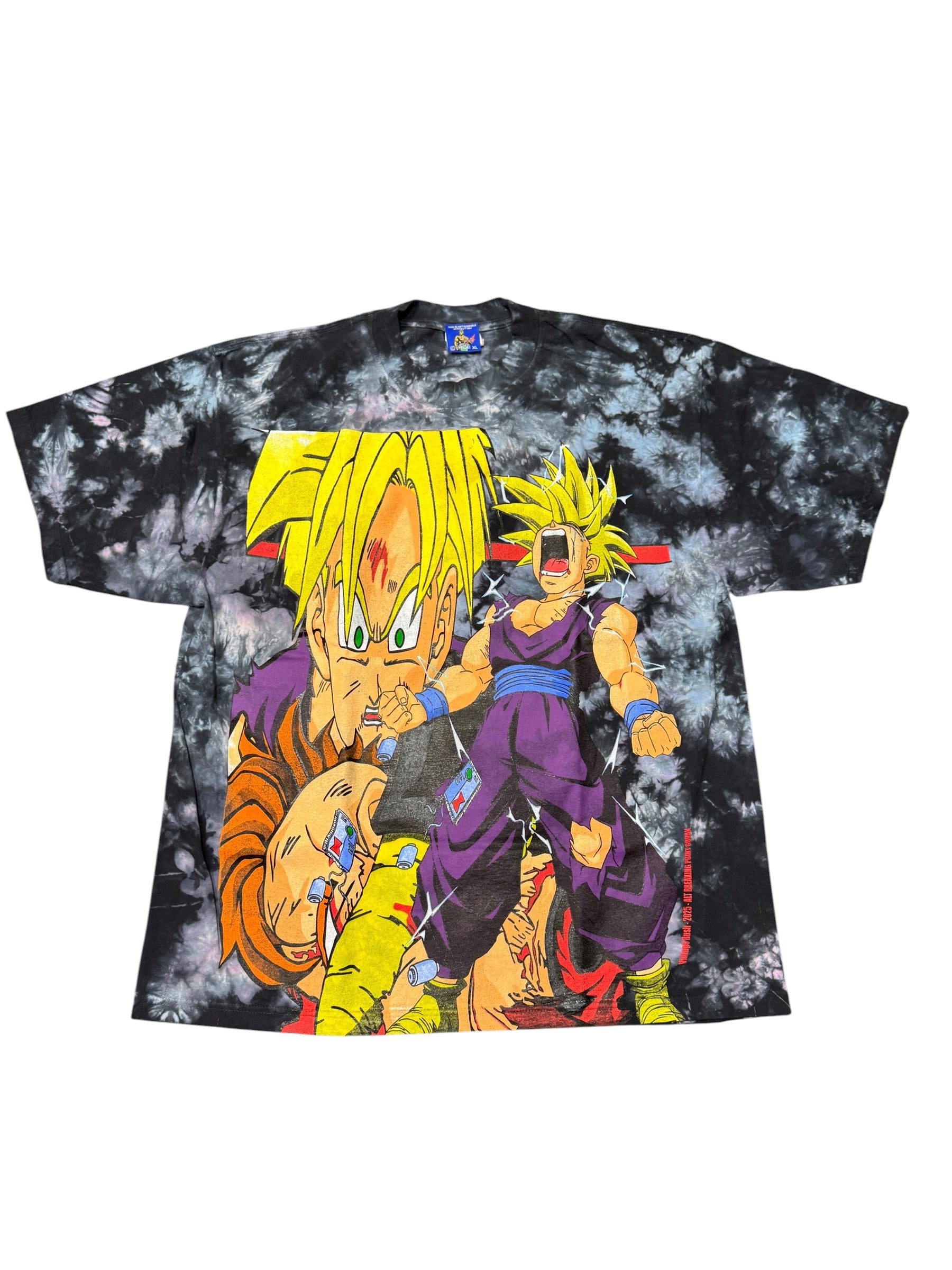 Blue & white tye dye - Gohan breaking point 2.0