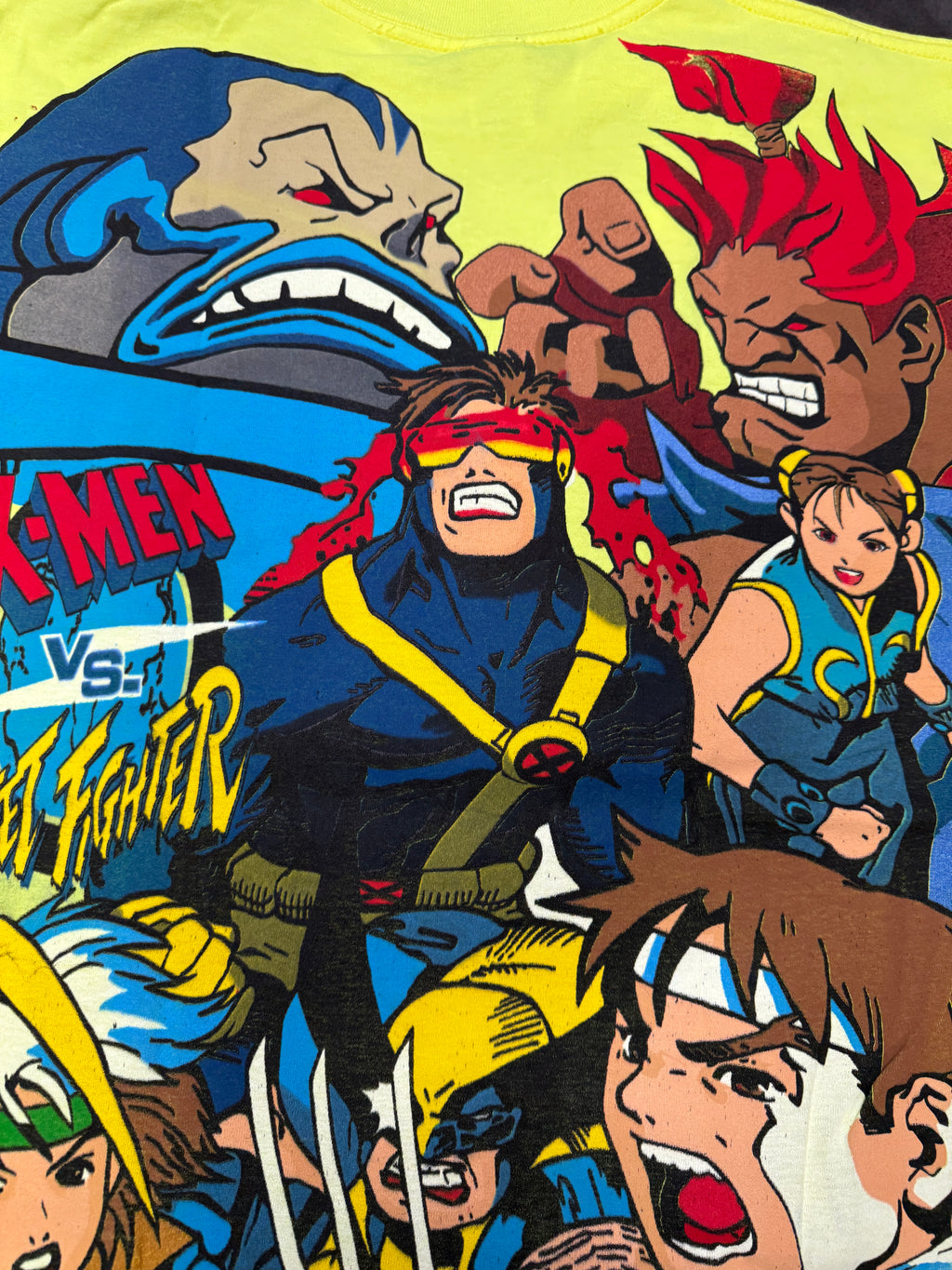Neon yellow - magneto vs x-men