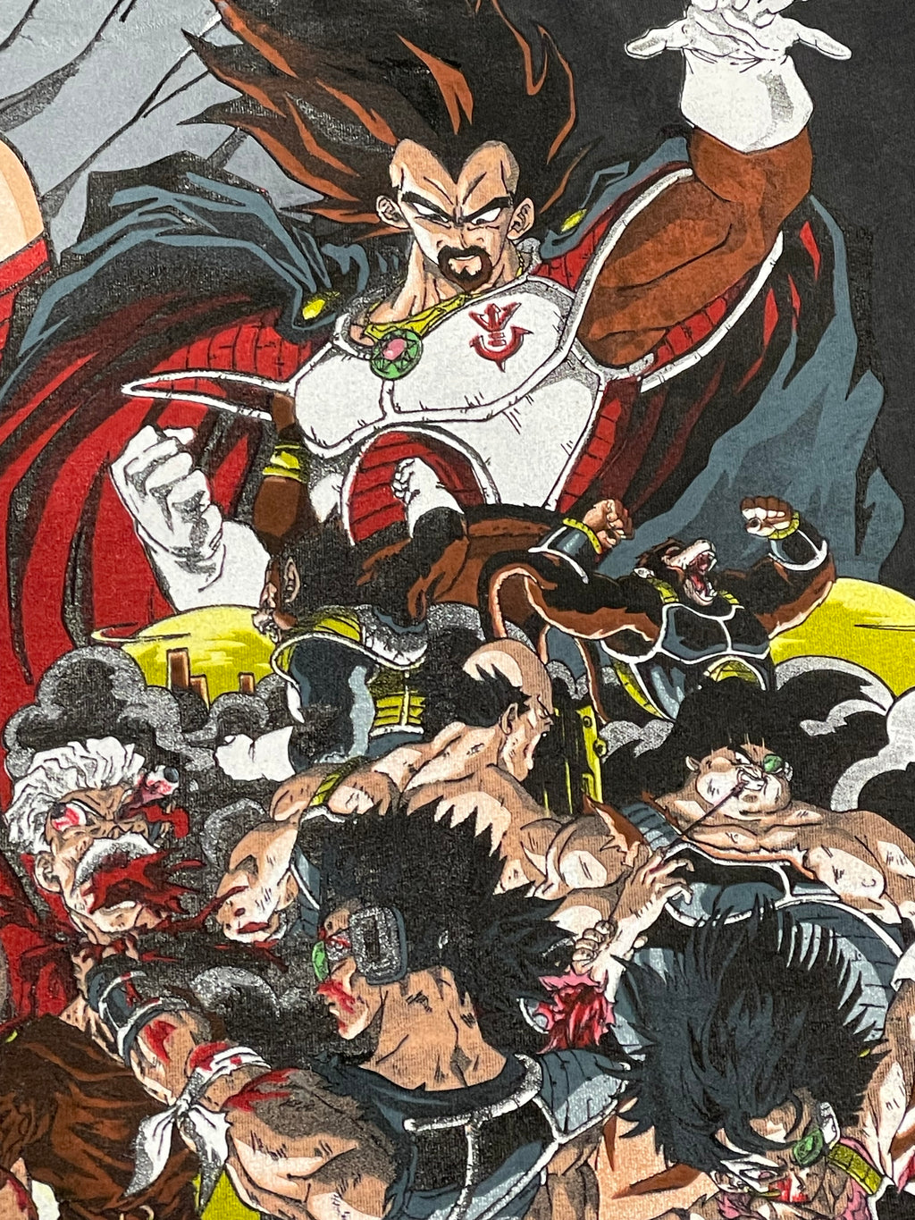 Faded/white long sleeve - Baby Vegeta GT