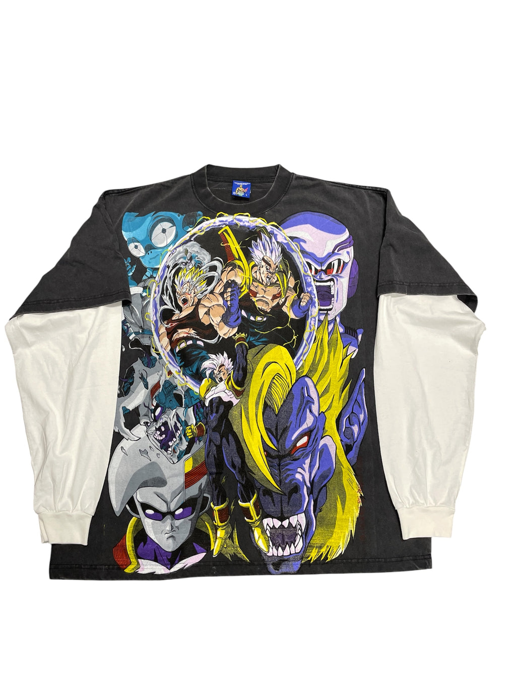 Faded/white long sleeve - Baby Vegeta GT