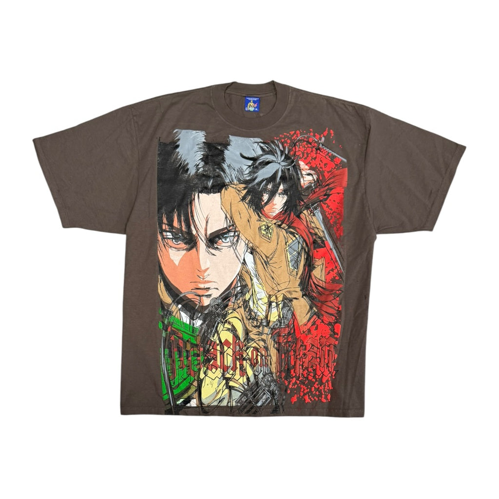 3XL Brown - Attack on Titan Shirt