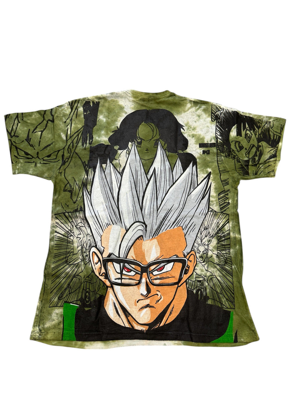 Green & white tye dye - Gohan glasses