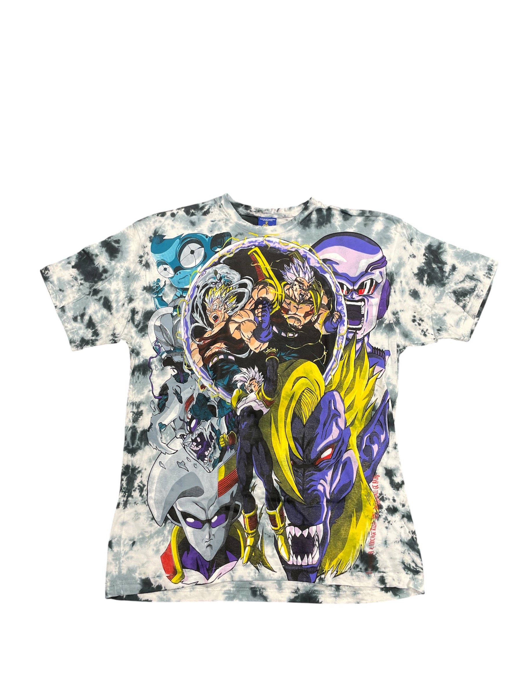 Blue & white tye dye - Baby Vegeta GT