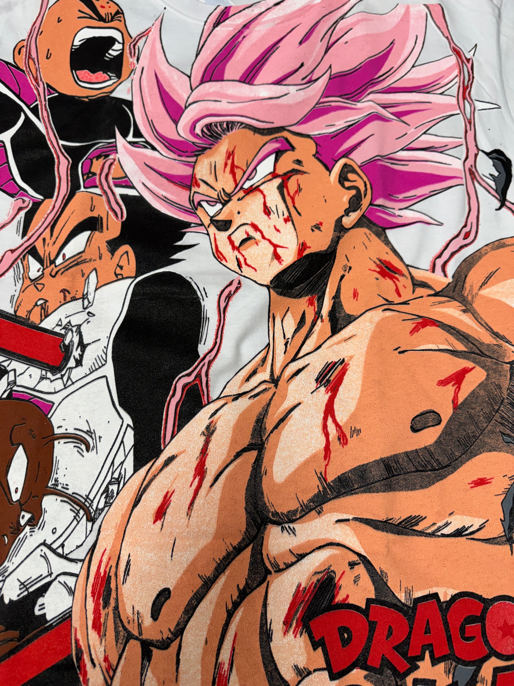 White - Goku namike 2 (pink)