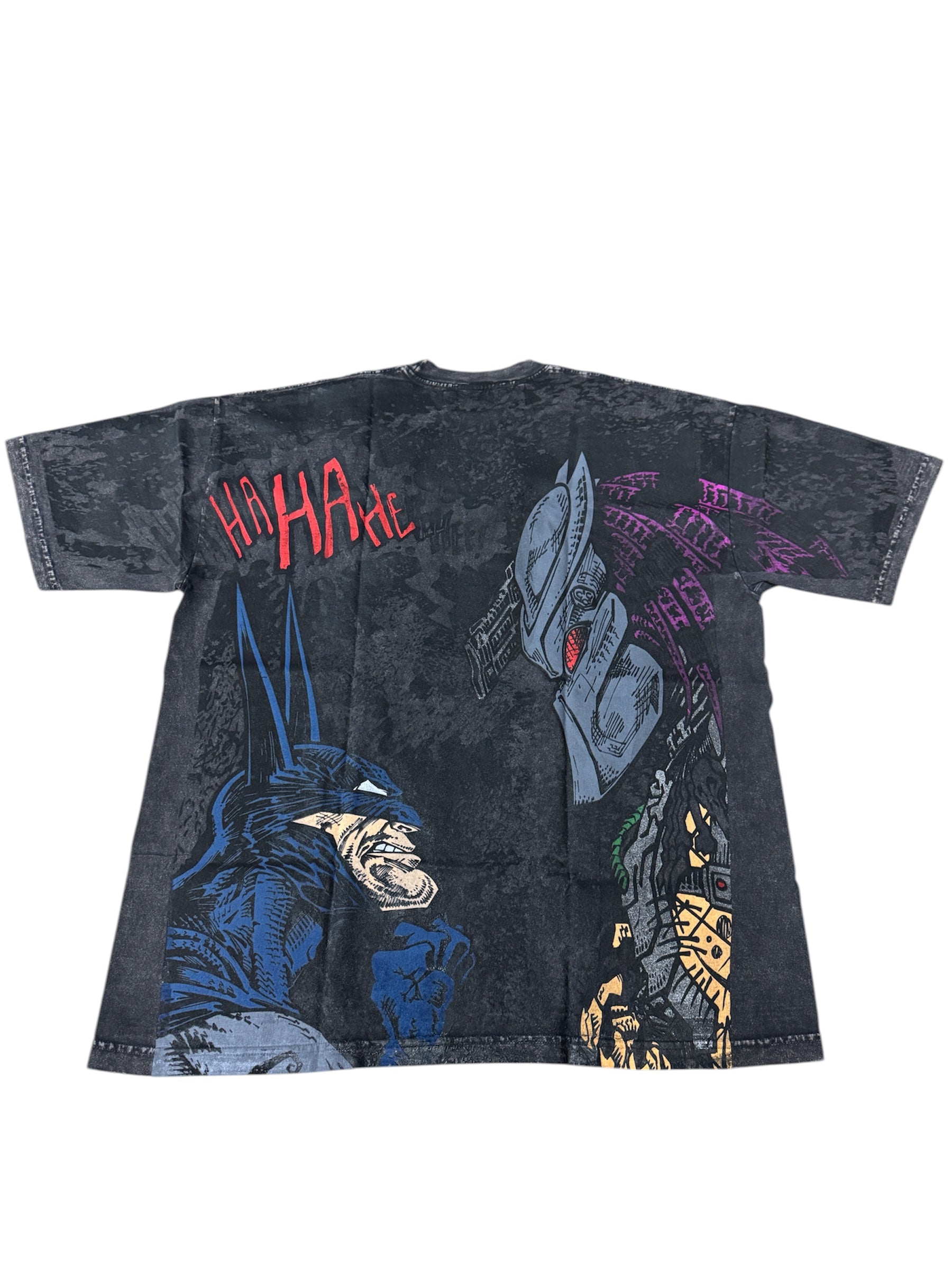 Black acid wash - Batman & predator