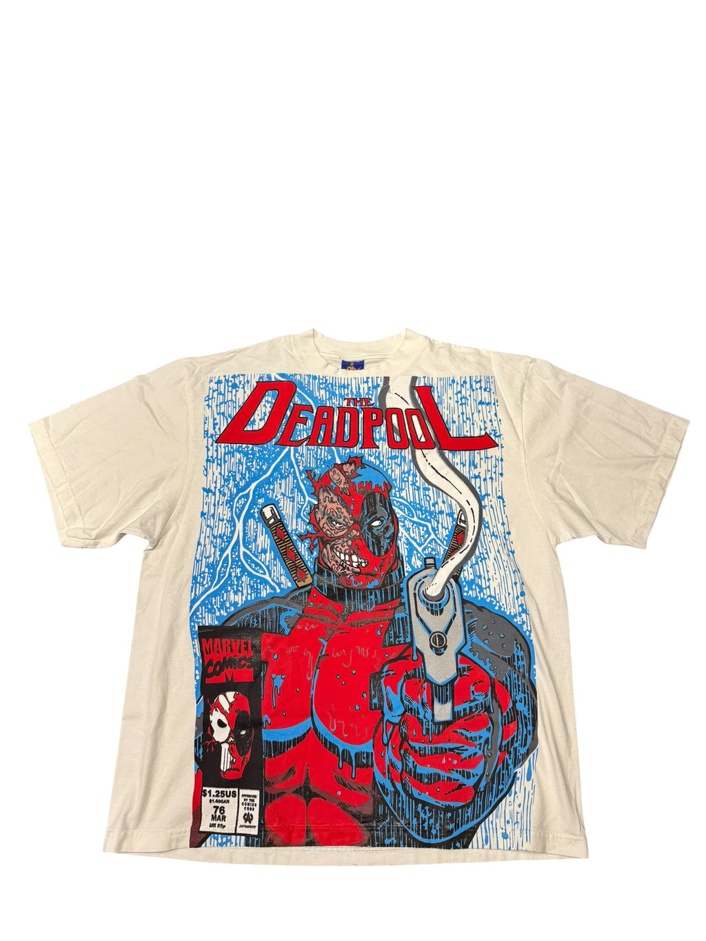 White - Deadpool original (blue)
