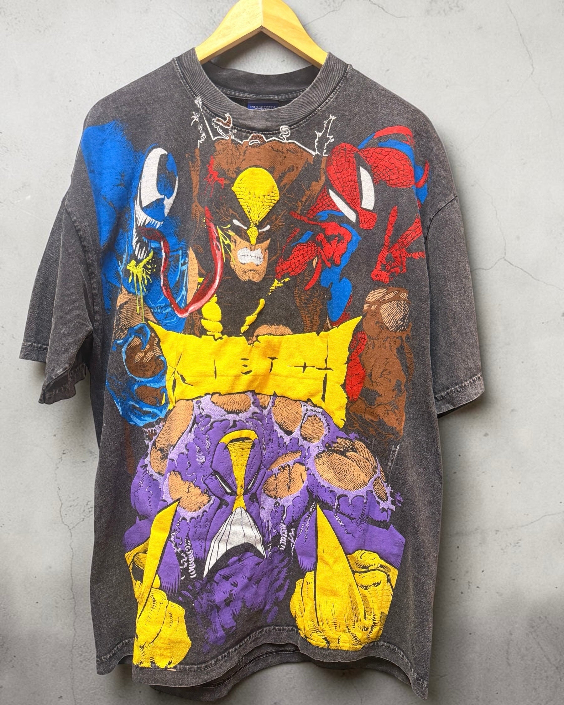 Black acid wash Wolverine Keith
