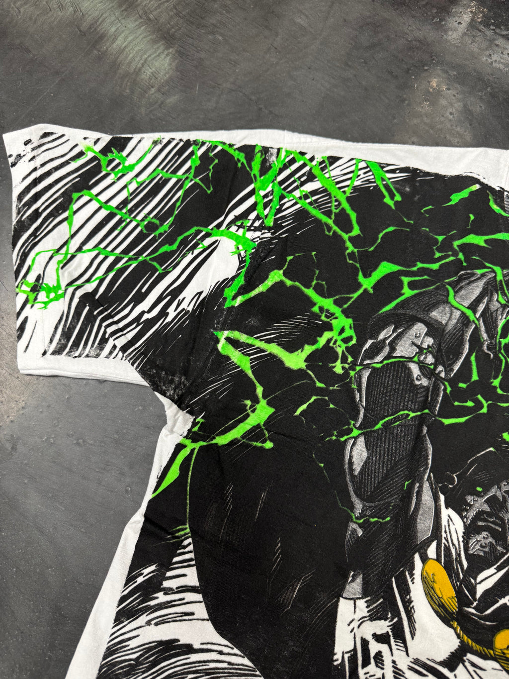 White - GOD Dr. doom mega (green lighting)