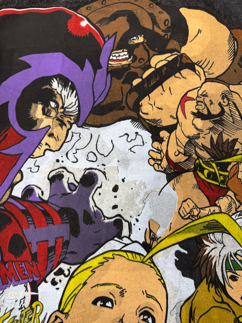 Black acid wash - magneto vs x-men
