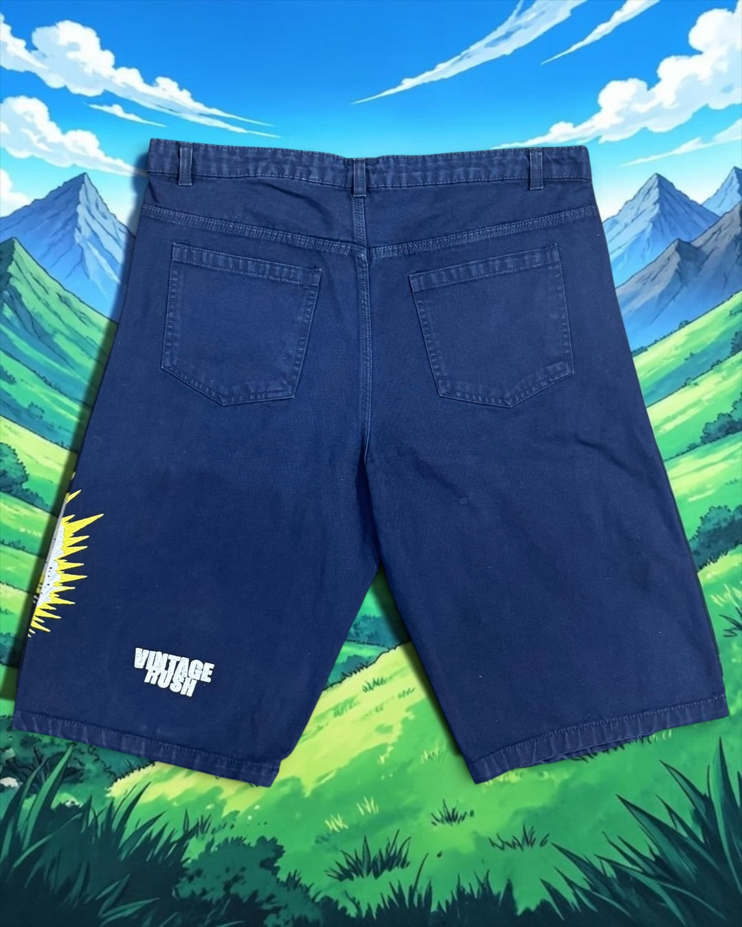36 - Blue Jean - Vegeta & Shenron Shorts