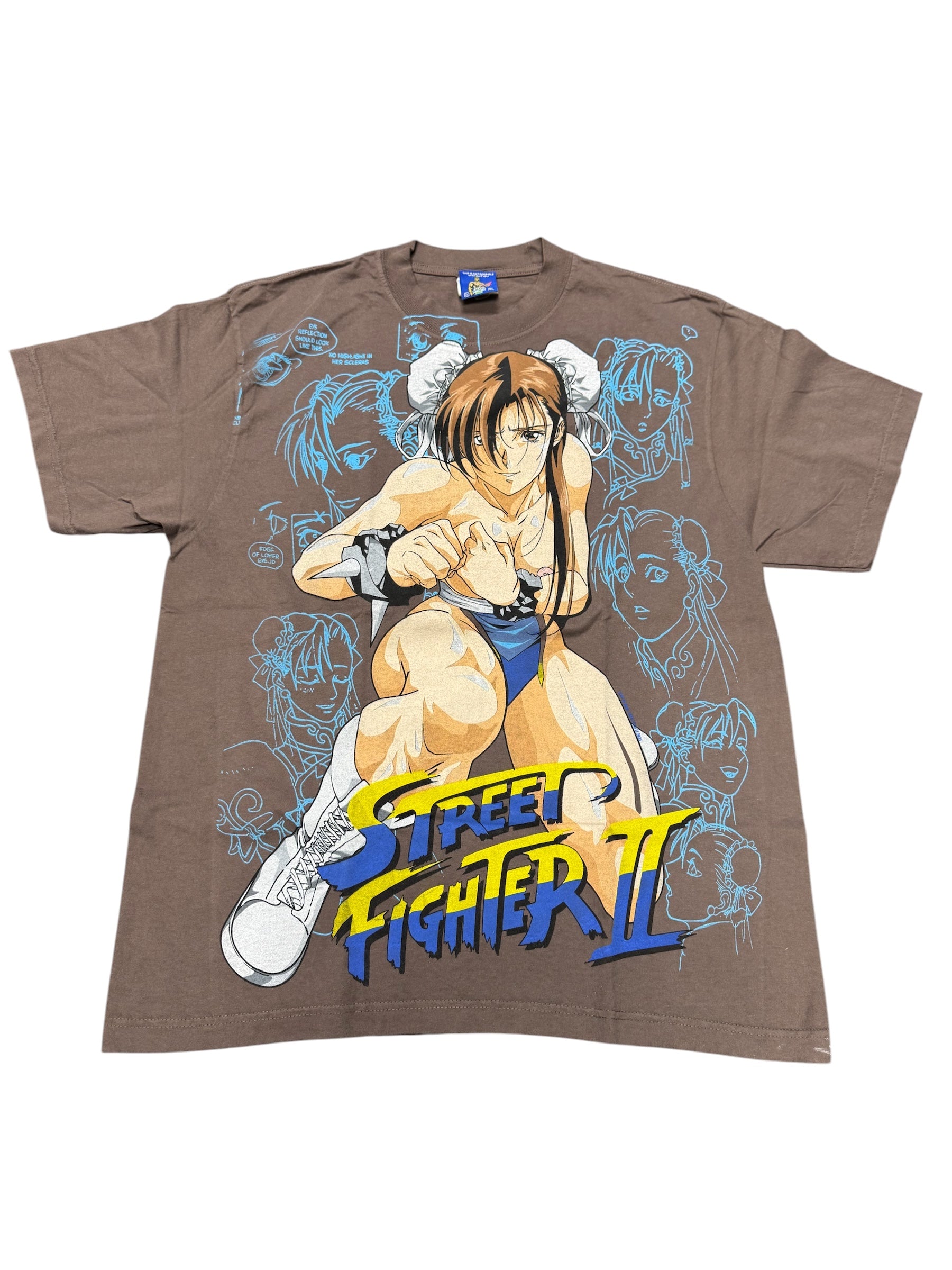Brown - XXX chun Li kneeing front