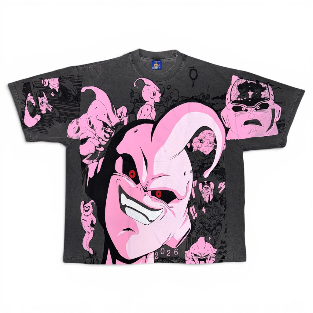Large Gray Full Print - Buu Shirt
