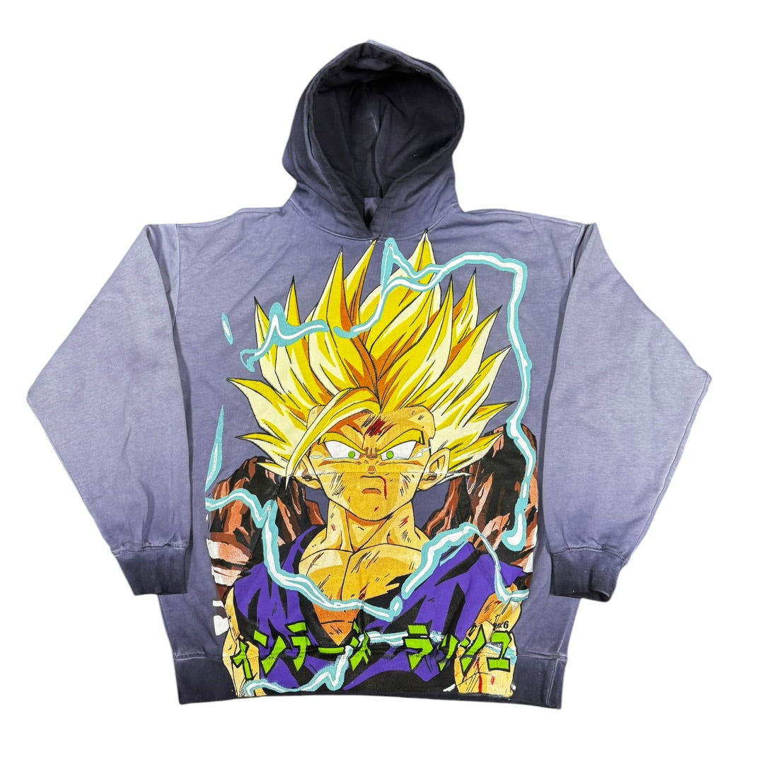 Gohan purple hoodie